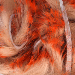 Tiras estrechas de piel de conejo con pelo Micro Pulsator Hareline