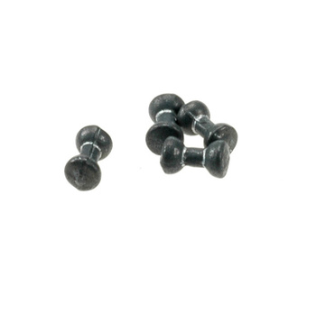 Ojos para moscas Wapsi Dumbbell Eyes Plain