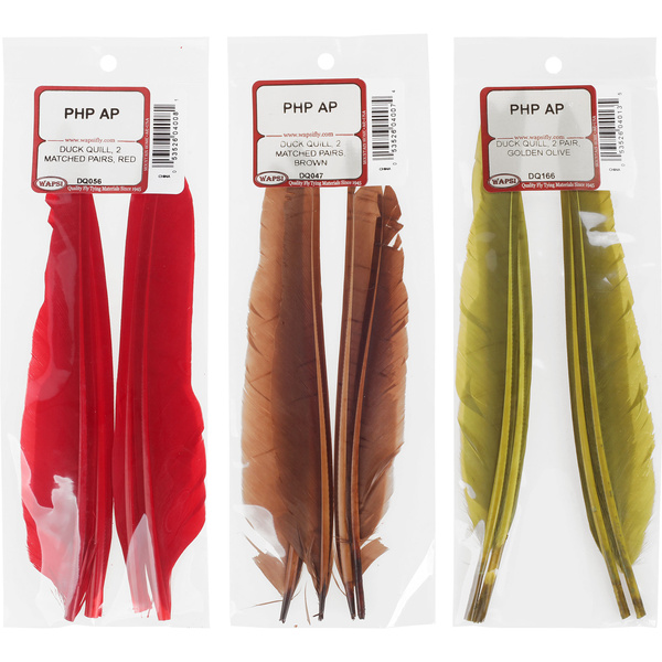 Wapsi Plumas remeras de pato, 2 pares