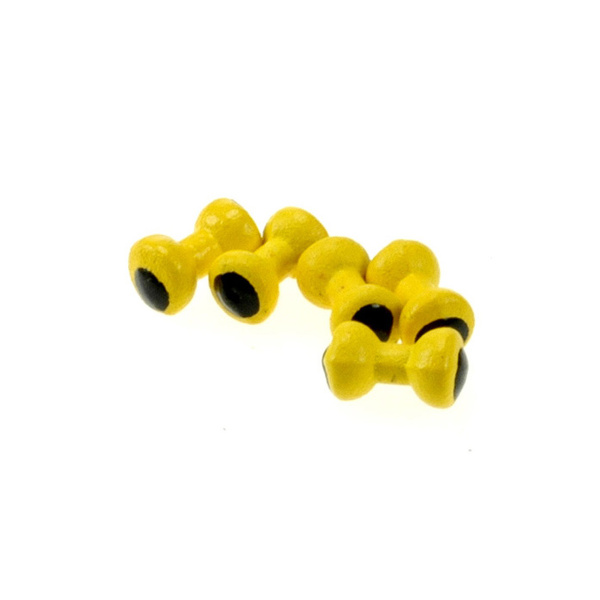 Ojos para moscas Wapsi Dumbbell Eyes Painted