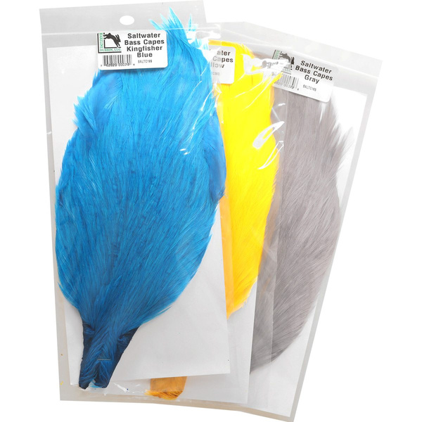 Hareline cuello de plumas para agua salada
