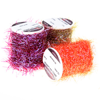 Chenille UV para cuerpos de mosca Textreme Brill UV Large 12 mm