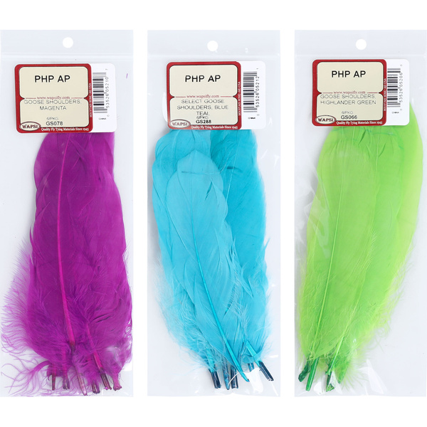 Wapsi plumas de los hombros de oca