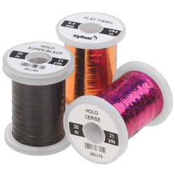 Lameta plana Sybai Flat Tinsel 0.4 mm