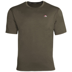 Camiseta de merino de manga corta Taimen Ider - Olive