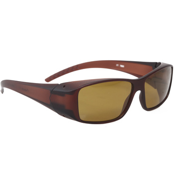 Gafas de sol polarizadas para pesca Aqua Fit Over Demi Brown