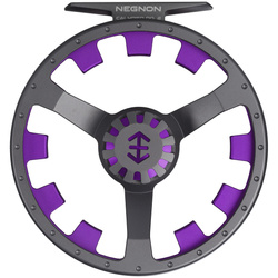 Carrete de mosca Negnon Calypso Titan Gray