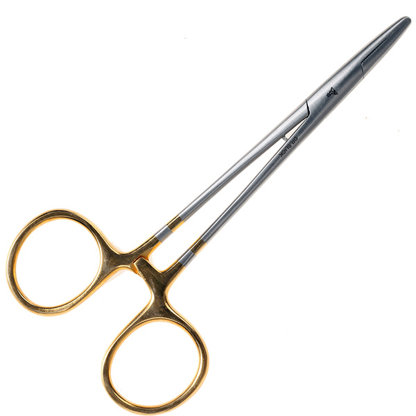 Pinzas hemostáticas con anillas doradas Dr Slick