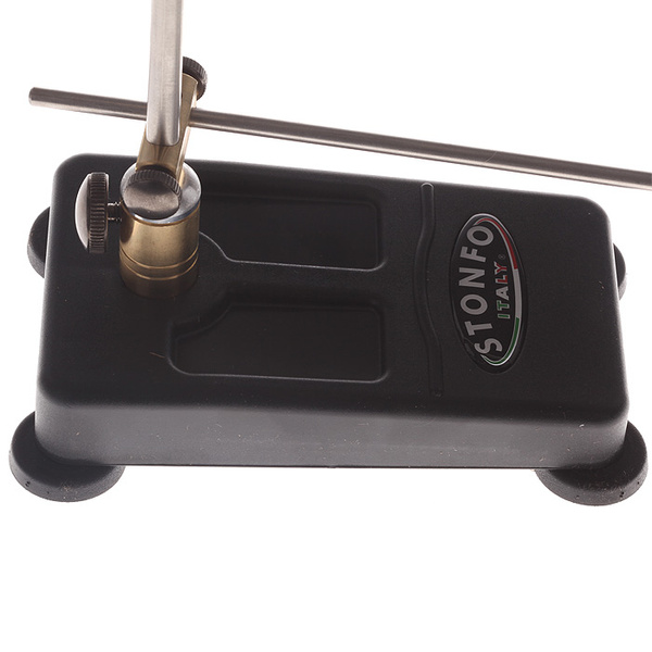 Torno de montaje con base y mordaza de mesa Stonfo FlyTec Leva