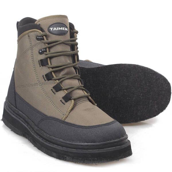 Bota de Vadeo Taimen SL Plus Black Felt