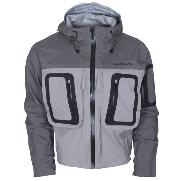 Chaqueta de vadeo Taimen Master Plus  Castlerock/Forest Gray