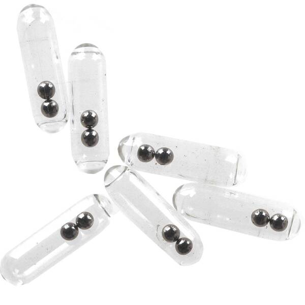 FFGene Round Glass Rattles