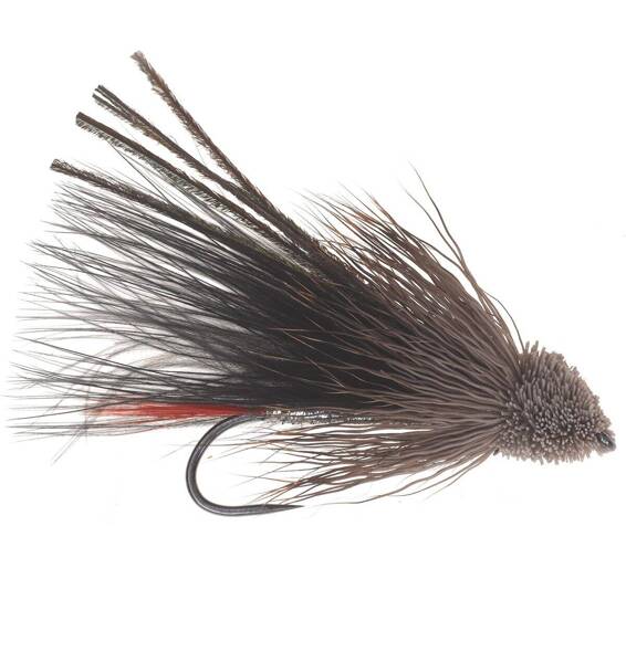 Marabou Wings Muddler Negro