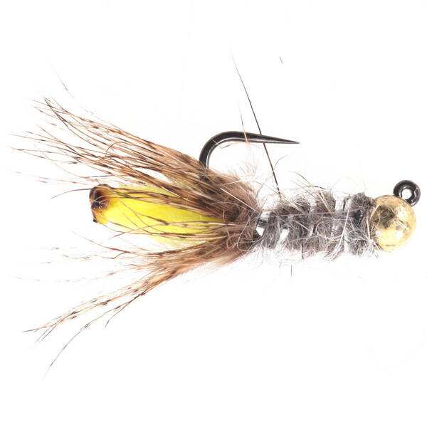 Peeping Caddis Jig Amarillo